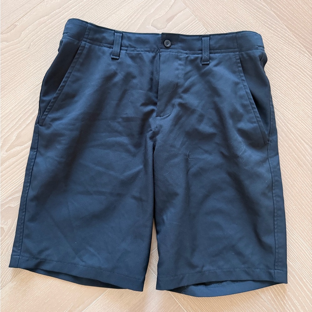 Under Armour black chino shorts